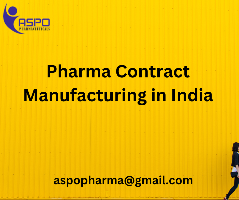 Pharma contract manufacturing in India