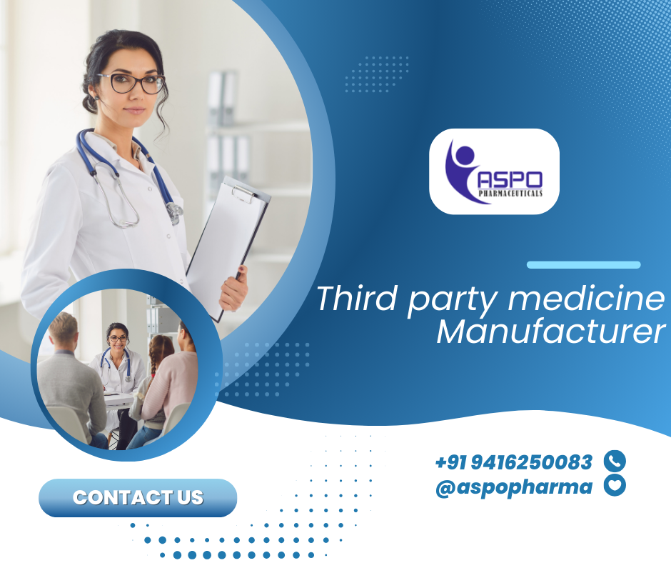 Third party medicine manufacturer