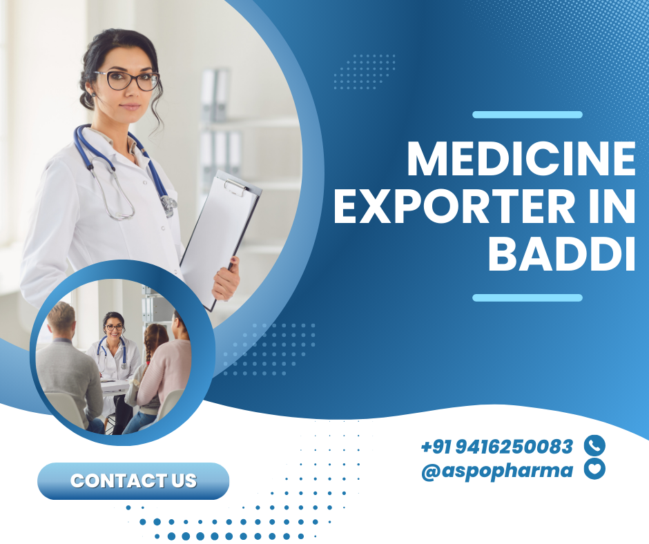 Medicine exporter in Baddi