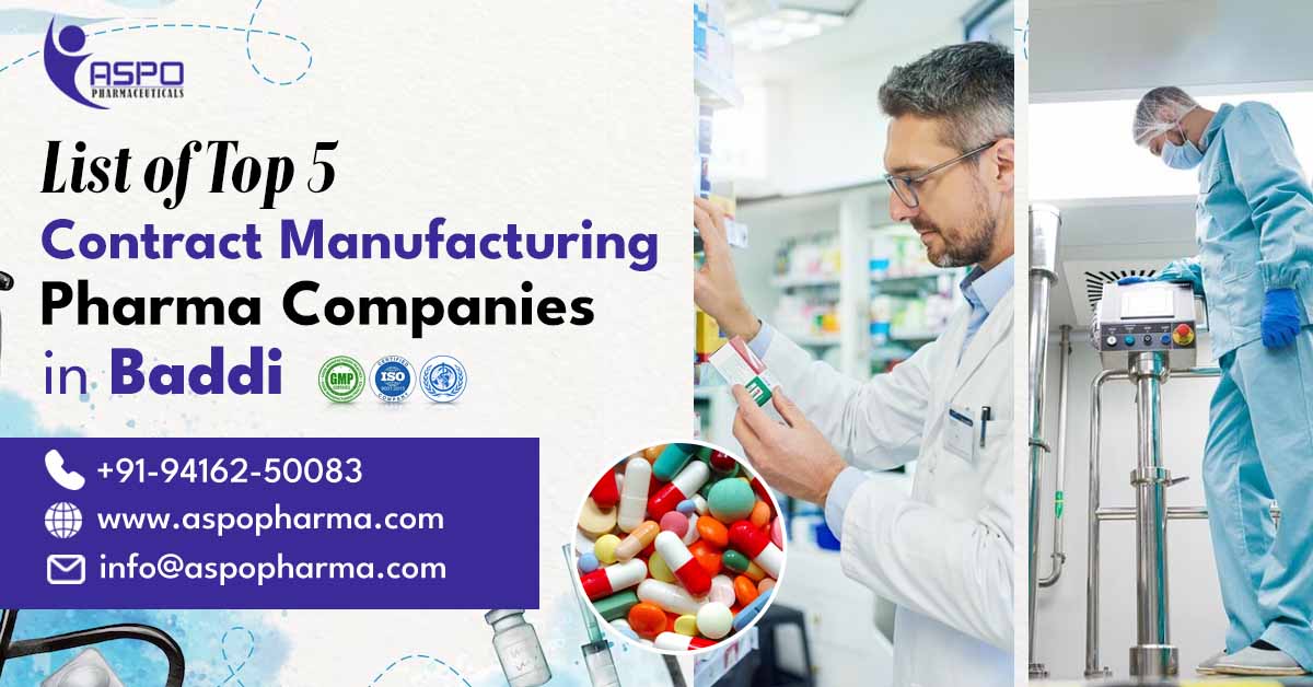 Contract Manufacturing Pharma Companies in Baddi