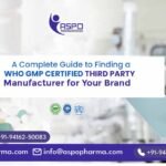 WHO GMP certified third party manufacturer