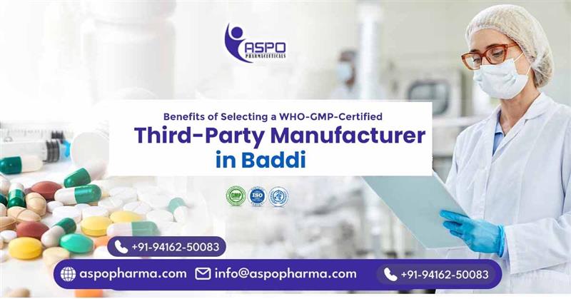 WHO GMP certified pharmaceutical company