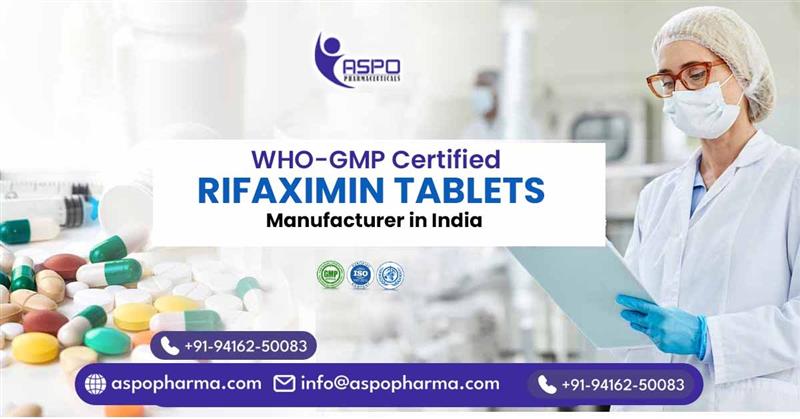 rifaximin tablets manufacturer