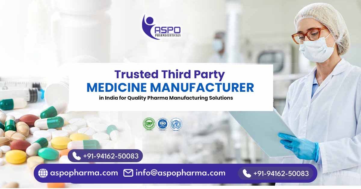 third party medicine manufacturer in India