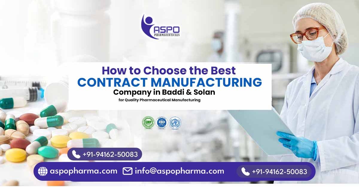 contract manufacturing pharma companies in Baddi