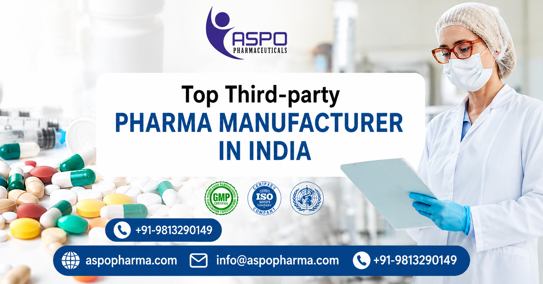 Top Third-party Pharma Manufacturer in India