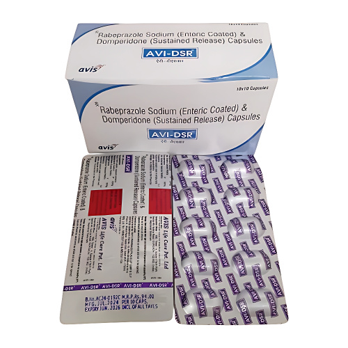 avi-dsr - Rabeprazole Sodium (Enteric Coated) and Domperidone (Sustained Release)